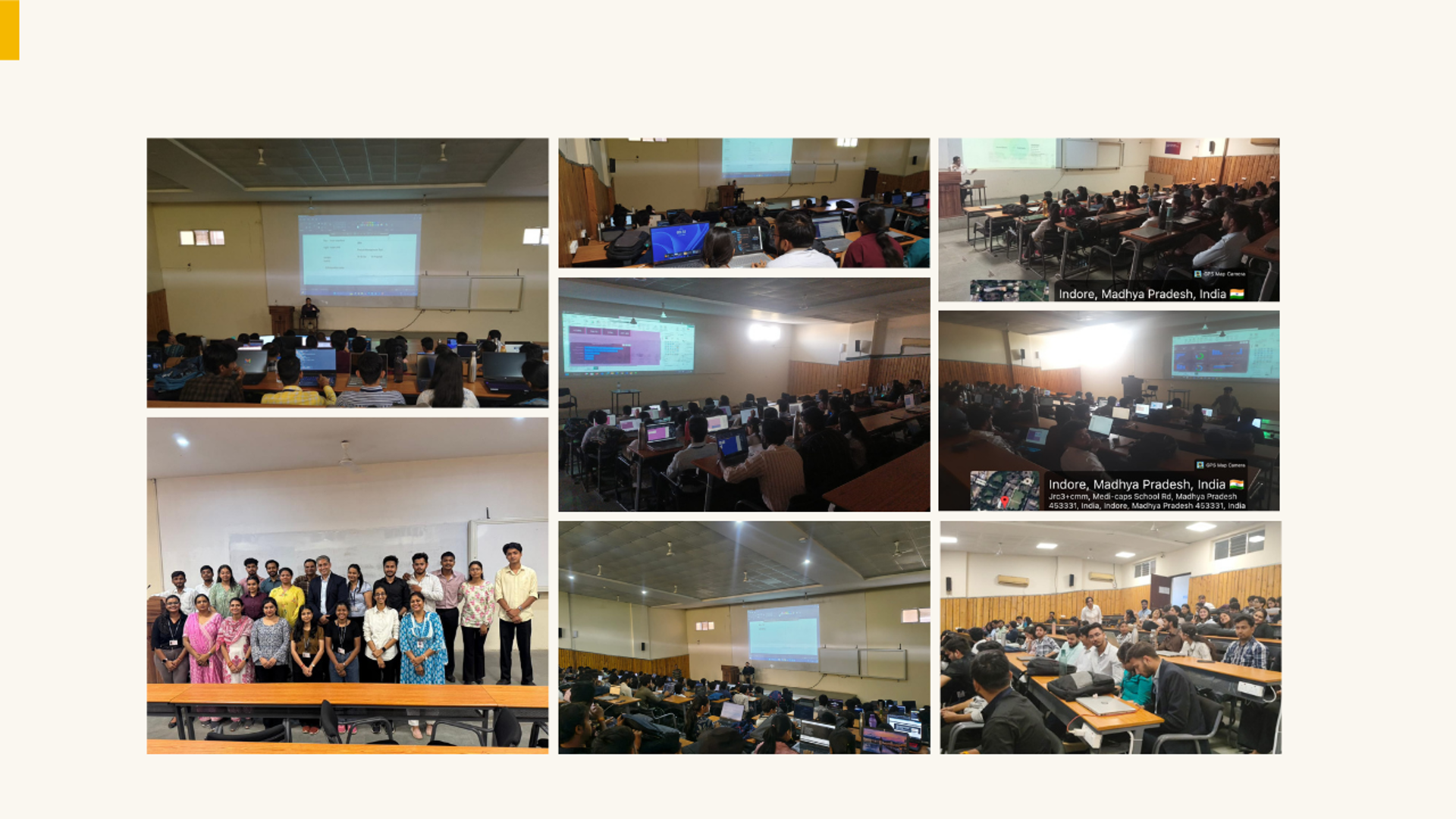 Datagami short-term course delivery on campus — classroom training, lectures, and bootcamp sessions